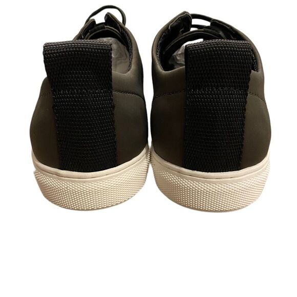 Onia levi sneakers shoes neoprene solid deep sage dark green Mens 9 M - Picture 4 of 11